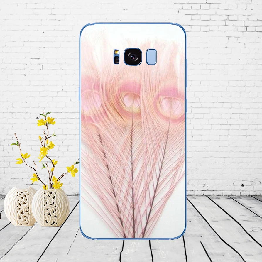 16 69D Одуванчик бабочка слон перо сова Прозрачный чехол для samsung Galaxy S6 S7 edge S8 S9 S10 plus A70 A50 чехол - Цвет: 16