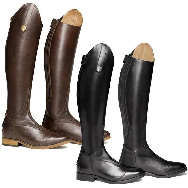 wide shaft riding boots