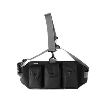 

Separate Pockets Multi Function Drone Waist Bag Outdoor Battery Storage Protective Waterproof Package Hands Free For MAVIC Mini