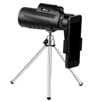 

BIJIA 10X42 Telescope High-power Wide-angle Large Eyepiece HD Mobile Photo Monocular