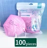 100PCS Pink FFP2
