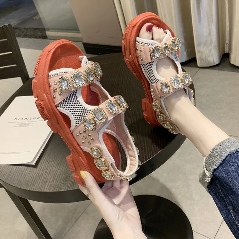 womens diamond sandals