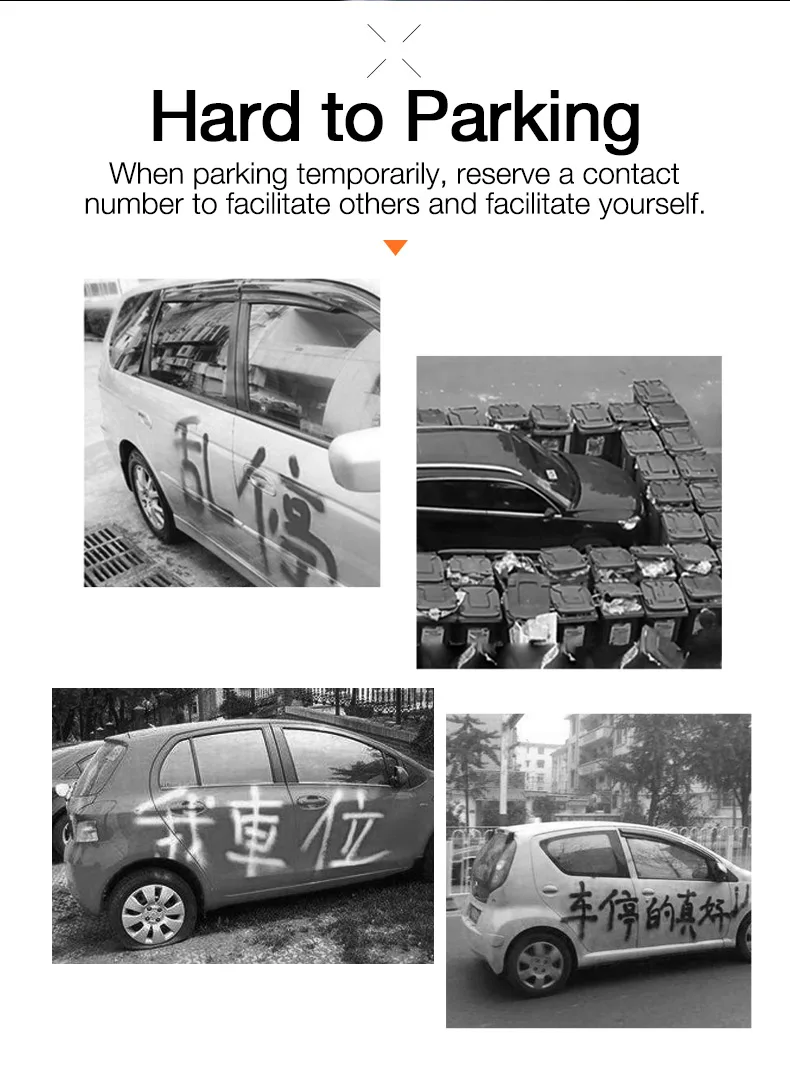 Car Temporary Parking Card (2)