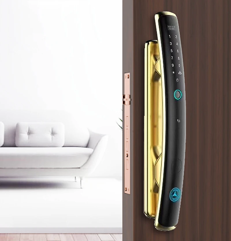 Obawa Biometric Fingerprint Lock Security Intelligent Lock With Password RFID Unlock keyless Electronic Door Lock for home offic