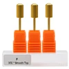 3PCS/LOT 03004 Carbide Nail Art Salon Drill Bit Smooth Top 3/32'' New Electric File For Manicure Machine Tools 5