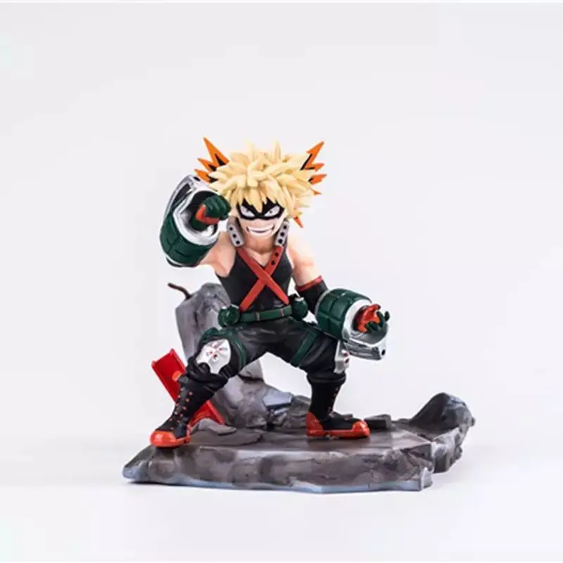 Аниме Мой герой колледж Explosion Backed Howe Has Green Valley out Long Battle Status Garage Kit Модель украшения