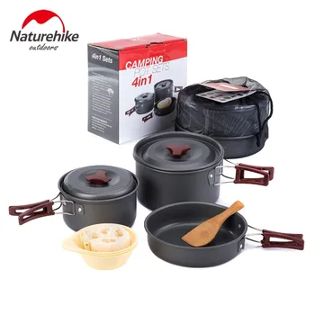 

Naturehike Outdoor Camping Cookware Set Camping Utensils Set Tableware Set Crockery Travel Tableware Utensils Hiking Picnic Sets