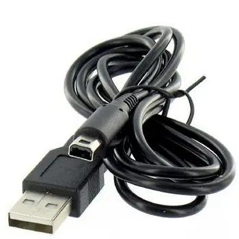 

1M Playing Games USB Power Charger Data Cable Cord USB Charging Cable for Nintendo 3DS/DSI/DSXL