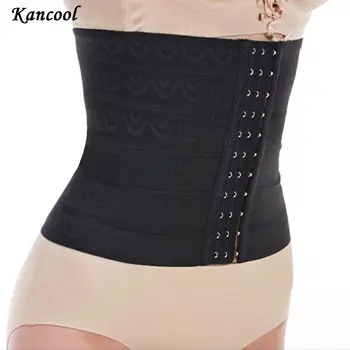 

Hot Women Waist Body Building Front Buckle Breasted Dropship Shapewear Underbust Control Elasticat Slimming Tummy Belt