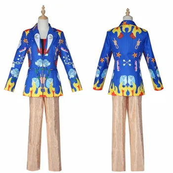 

Adults Men Women Clown Cosplay Costumes Halloween Carnival Cos Party Jacket Pants Outfit Stage Performance Clothes Sets