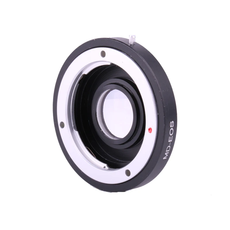 Lens Mount Adapter Ring for Minolta MD Lens to Fit for Canon EOS EF Camera Focus Infinity Lens Adapter Ring with Corrective Lens