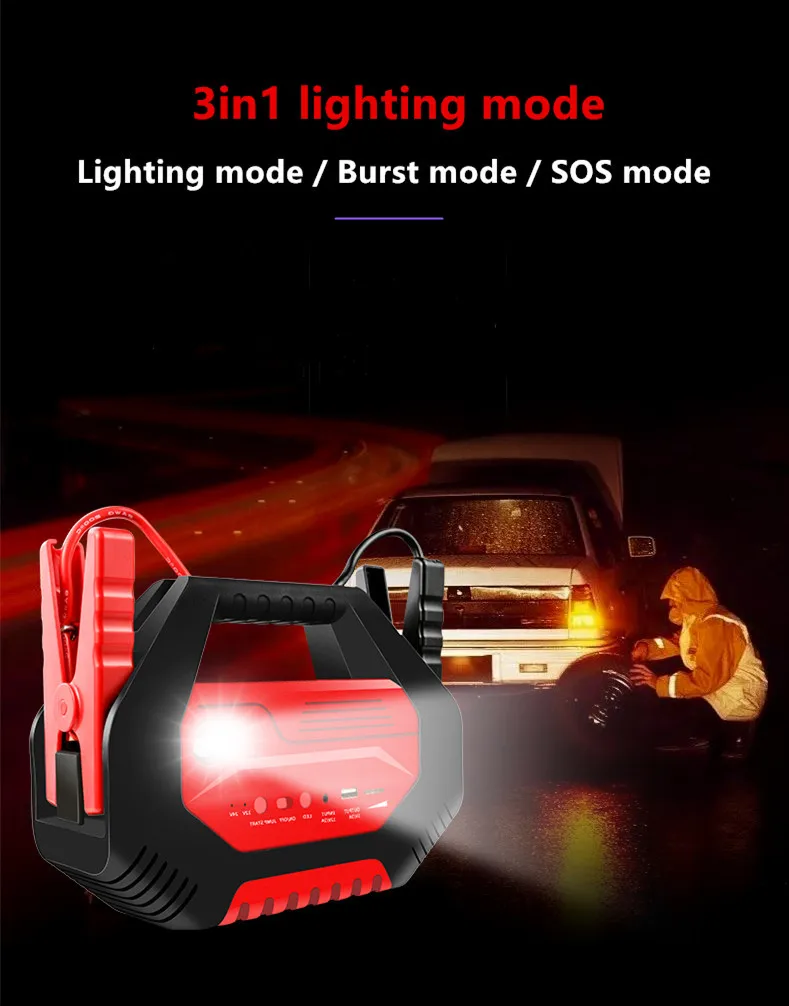 noco gb40 OBDIICAT-TM39 12V-24V Car Jump Starter 1000AHigh Power Bank Auto Car Starter Buster Car Emergency Booster Battery For Car &Truck portable jump starter