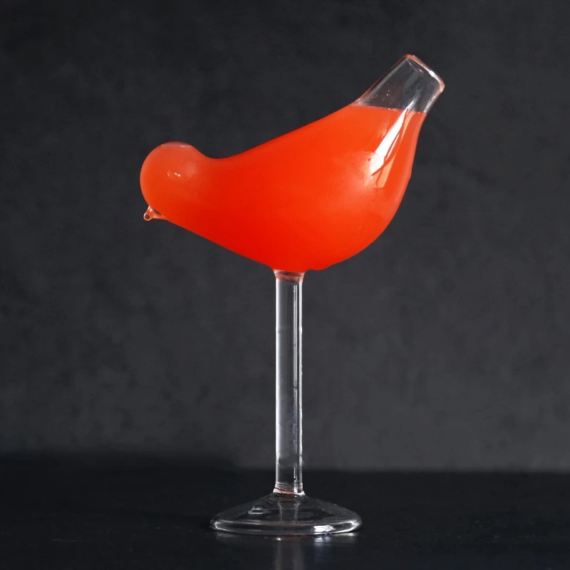Продвижение- 150 мл креативная форма птицы чаша для коктейля стеклянная личность молекулярный Копченый модельный стеклянный Фэнтези бокал для вина