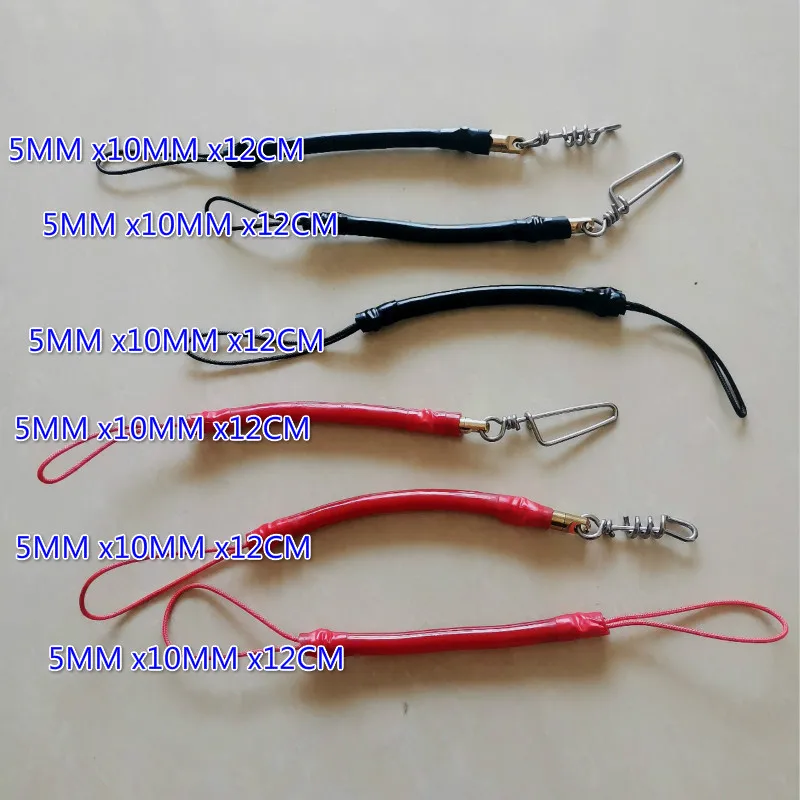 Spearfishing Shock Cord Spearguns Bungee Shockcord with Swivel/Snap for Speargun Shooting Line Spearfishing Accessories