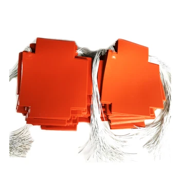 

230V 300W 350*400*1.5mm Toilet Heating Plate 130C thermostat built-in 1000mm lead wire