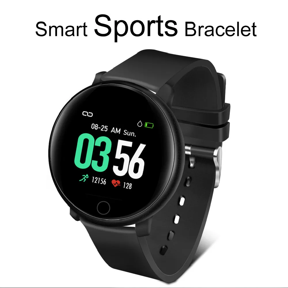 Новые модные часы smart watch для мужчин мужские универсальное автомобильное зарядное устройство с браслет сердечного ритма спортивный инвентарь IP67 водонепроницаемые часы для занятий спортом