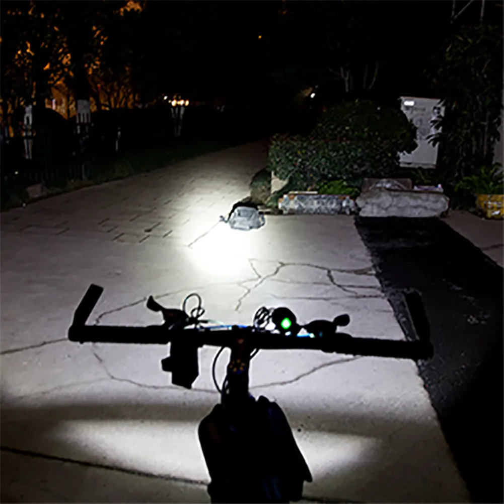 New High Power Brightness 3 Block Long-Range Mountain Bike Night Riding Lights Bicycle Bike Light Cycling Bike accessories