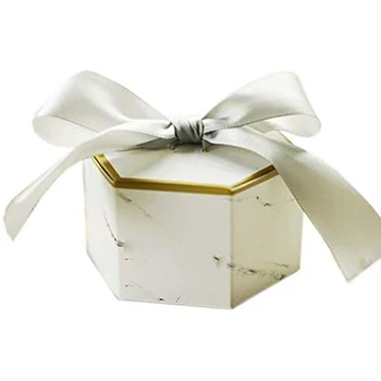 

100Pcs/Lot Marbling Style Gifts Box Wedding Favors and Candy Boxes Party Supplies Baby Shower Paper Chocolate Boxes Package