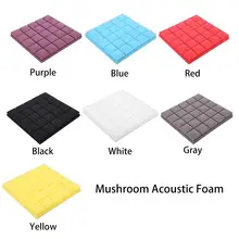 Огнеупорная огнестойкая Грибная пена для звукоизоляции акустическая пена регулирование звука студия поглощения комнаты плитка звук стоп пена