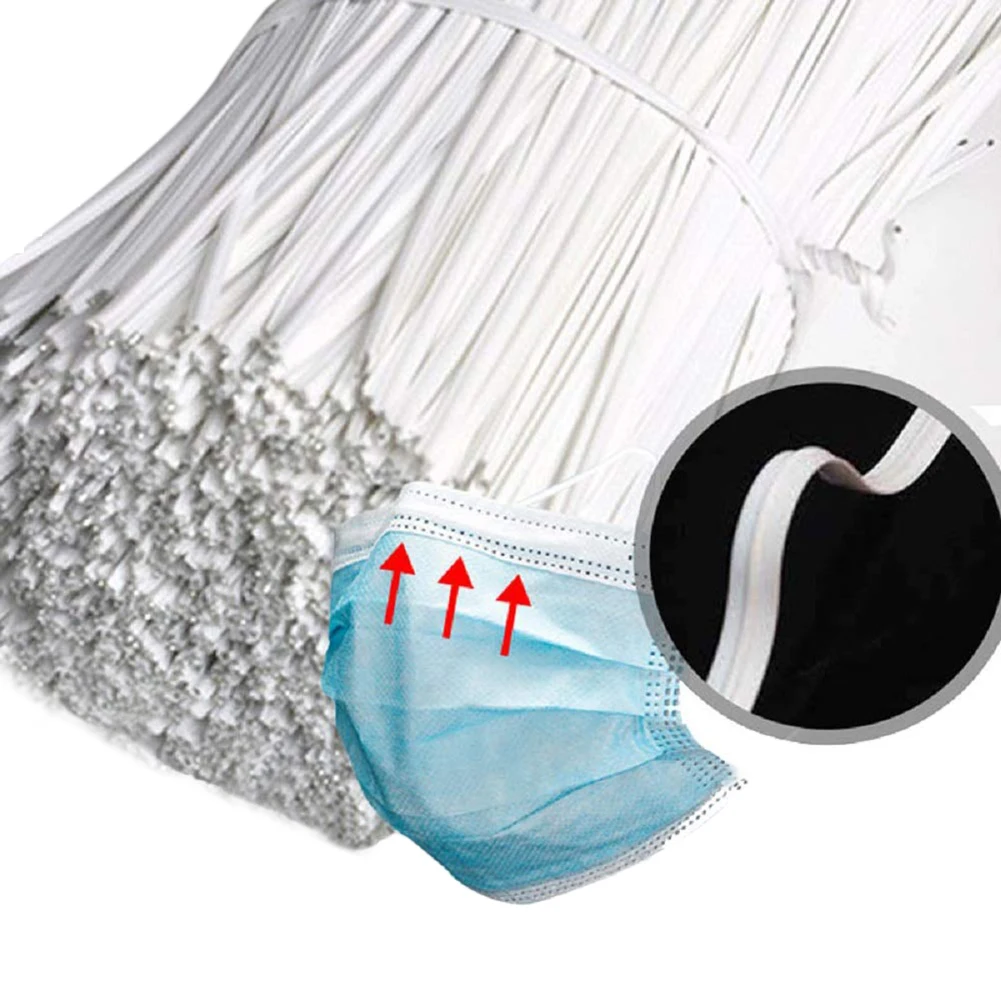 

50pcs Dedicated Nose Bridge Strip DIY Making Mask Accessories Materials For Masks Disposable Masks fixed Decor Supplies