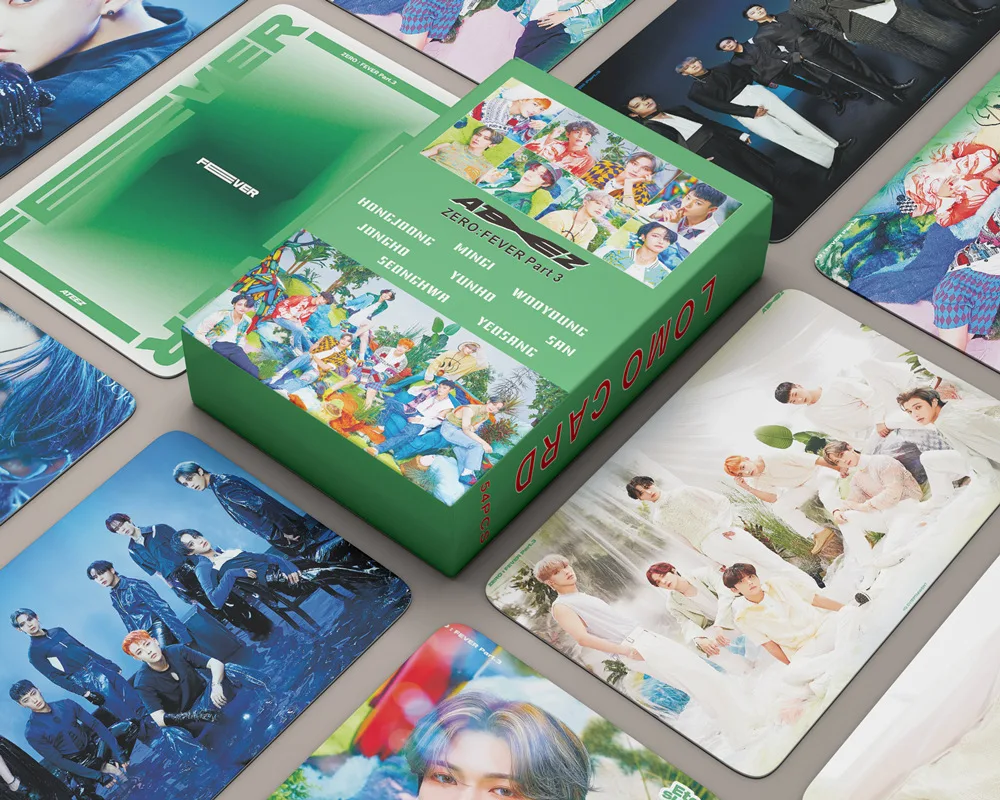 55PCS / Kpop Stray kids NO EASY Lomo Cards ATEEZ TXT TWICE NCT Bangtang Boys TXT ENHYPEN ITZY MAMAMOO Card album idol fan card