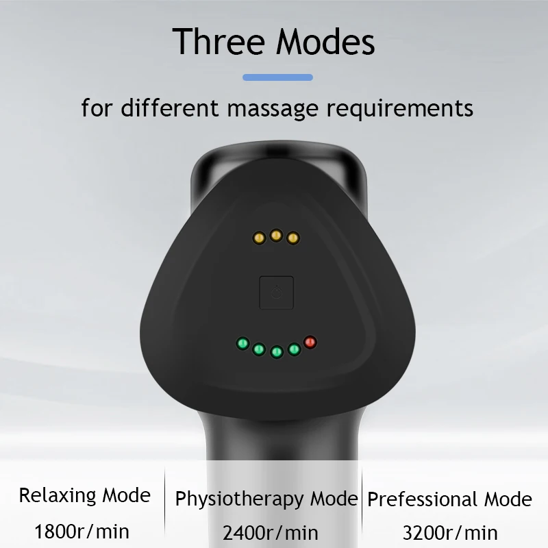 Skup HUIFAN elektryczny pistolet do masażu perkusyjnego wibracyjny pistolet do masażu z szybkim naprężeniem dla sportowców szyja, plecy i ciało