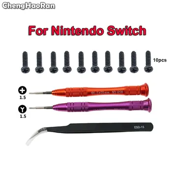 

ChengHaoRan Repair Hand Tools Kit Cross Y Screwdriver for Nintend Switch NS Joy-Con Controller Tri Wing Phillips Screw Driver