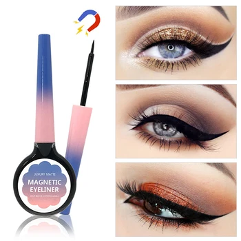 

15ml Magnetic Liquid Eyeliner Waterproof Matte Eye Liner Pencil Long Lasting Eye Makeup Quick Drying Black Cosmetic Pen TSLM1