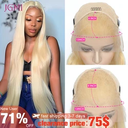 Cheap Bone Straight HD 613 Lace Frontal Wig 13X4 13X6 Honey Blonde Lace Front Wigs 4X4 Closure Wigs For Women Human Hair Remy