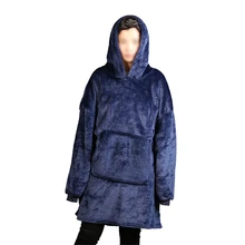 Ленивый водолазка теплая одежда фланелевая Толстовка уличная флисовая Предотвращение