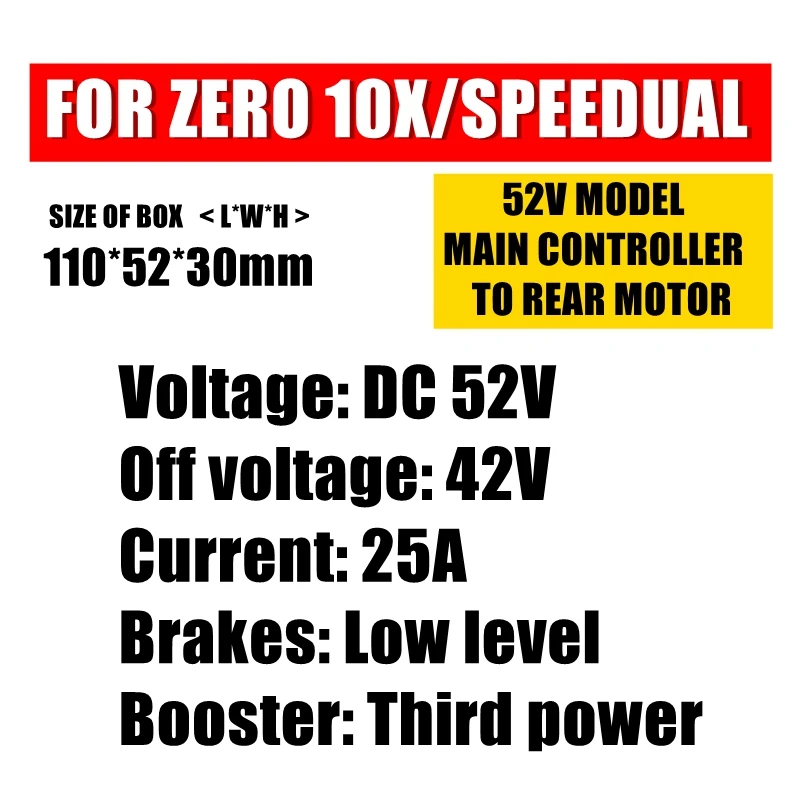 52V Main ZERO10X