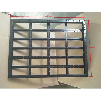 

Led simple cabinet L1280*W960*H80mm Suitable for LED moduleP10 P5