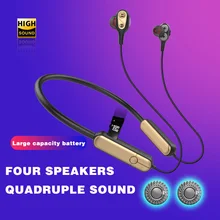 Bluetooth 5,0 гарнитура спортивные наушники для бега Беспроводные наушники с микрофоном Поддержка sd-карты наушники для iPhone XS MAX