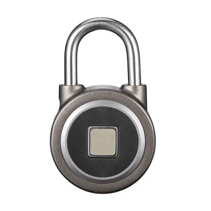 

Fingerprint Bluetooth Padlocks Anti-Theft Keyless Lock with USB Charge, P2 Smart Fingerprint Lock Bluetooth Phone App Padlock Do