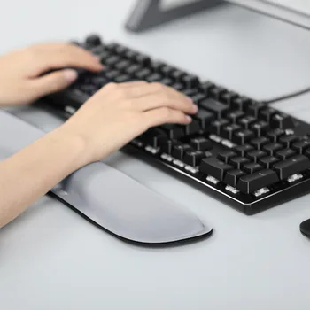 

2 Types Mechanical Keyboard Wrist Rest Pad Mouse Wrist Rest Pad Ergonomic Memory Foam Set Comfort Mouse Pad