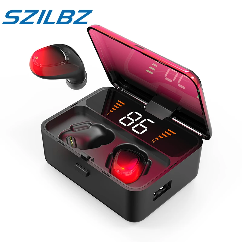 ES01 TWS Bluetooth наушники V5.0 сенсорные беспроводные наушники настоящие стерео наушники спортивные водонепроницаемые наушники pk i7s i9s i10 tws