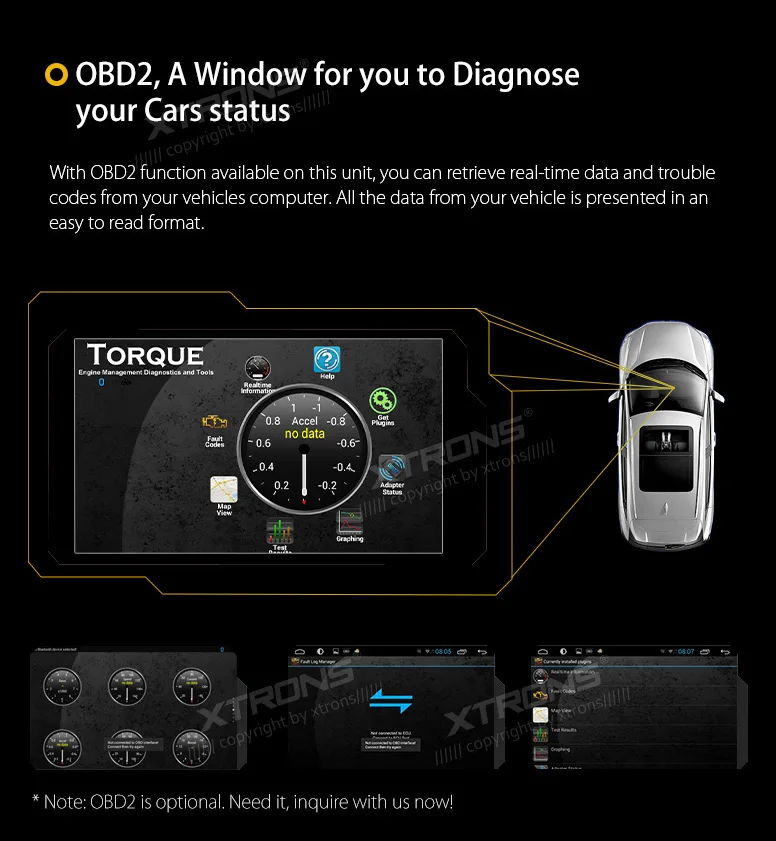XTRONS 2 Din 7 ''Android 8,0 головное устройство Универсальный Автомобильный Радио стерео плеер gps навигация DAB+ Bluetooth FM wifi USB DVR без DVD
