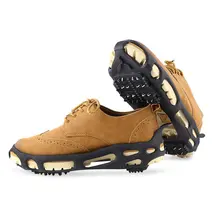 24 зуба ледяной захват шип для обуви открытый Нескользящие скалолазание снег Шипы цепи когти Захваты сапоги крышка