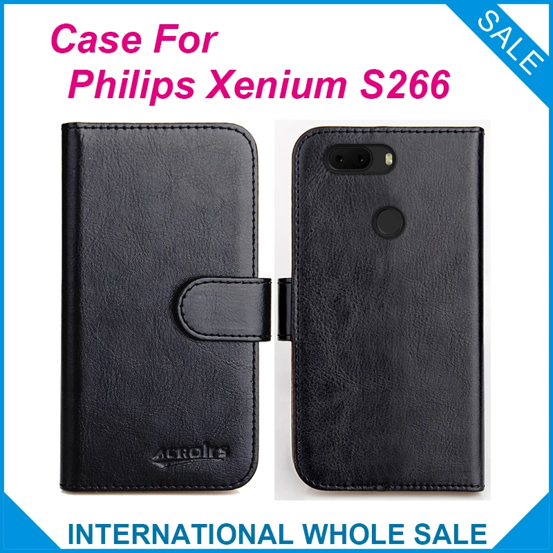 Чехол-Кошелек для Philips Xenium S266 кожаный 6 цветов | Мобильные телефоны и аксессуары
