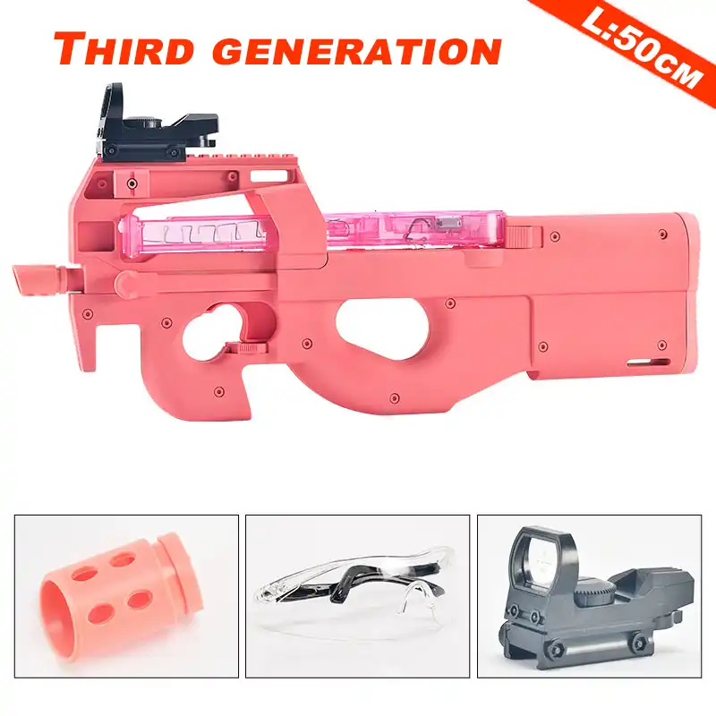 Nylon Infrared Water Bullet Gun P90 Toy For Children Boys Sinper Rifle Safe Water Paintball Outdoor Toys Shooting Gun Kids Gifts Toy Guns Aliexpress