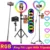 Tongdaytech Heart Dimmable RGB LED Selfie Ring Fill Light Photo Ring Лампа Штатив Для Макияжа Видео Live Aro De Luz Para Celular