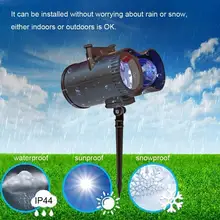 BOAZ светодиодный лазерный прожектор сценическая лампа красочное освещение 360 луч прожектор бар KTV лазерные сценические огни водонепроницаемые украшения