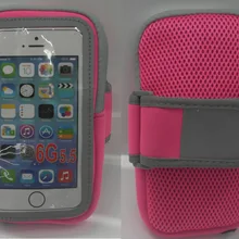 Неопреновая спортивная сумка для мобильного телефона с сенсорным экраном, сумка для фитнеса, туризма, анти-потеря, для хранения 5,5 дюймов, визуальная сумка для мобильного телефона