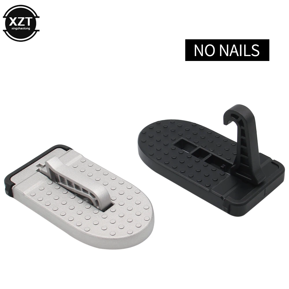 Folding Car Door Step Latch Hook Step Aluminum Alloy Mini Foot Pedal Ladder For Jeep SUV Truck Roof