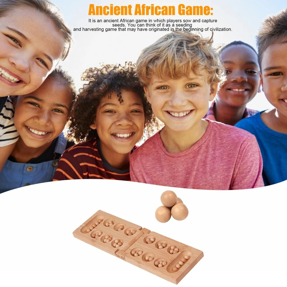 New Board Games Folding Wooden Mancala Strategy Games For Adult Children  Portable Birthday Gifts Toys For Kids|Strategy Games| - AliExpress