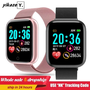 

D20 Pro Smart Watch Men Women Blood Pressure Monitor Fitness Tracker Waterproof Sport Bluetooth Smartwatch Watch for Android IOS