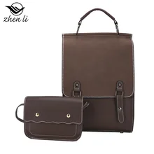 Zhenli2019 стиль Европа и Америка Стиль рюкзак женская сумка стерео сумка EBay стиль сумки Pu комплект сумка