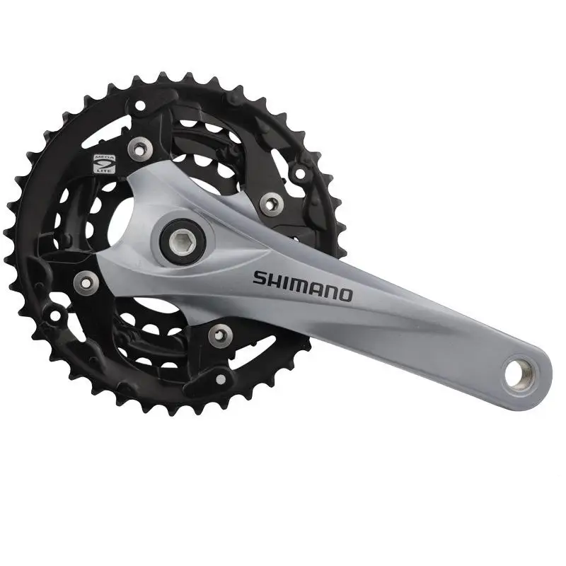 Kuulee Shimano FC-M3000-8 9/27 скоростной горный велосипед 9/27 скорость квадратное отверстие Chainwheel передний коленчатый набор