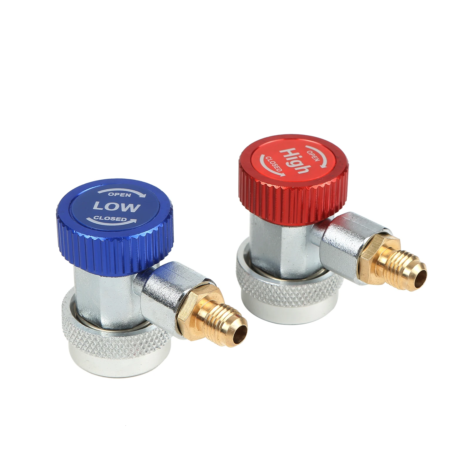 3 Way AC Manifold Gauge Set with Hoses Couplers & Adapter Refrigerant