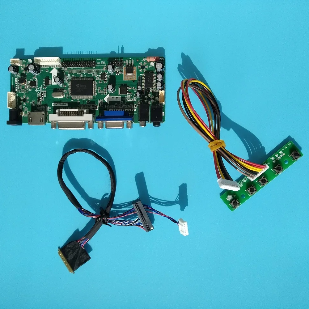 M. NT68676 HDMI Плата контроллера аудио VGA DVI драйвер комплект DIY для BT156GW01 V.6 1366X768 15," ЖК-светодиодный LVDS 40pin панель